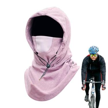 Imagem de Polainas aquecedoras de pescoço de inverno, balaclavas para motocicleta | Balaclavas masculinas respiráveis ​​ajustáveis ​​ | Capa facial à prova de para ciclismo, corrida, esqui ou outras atividades