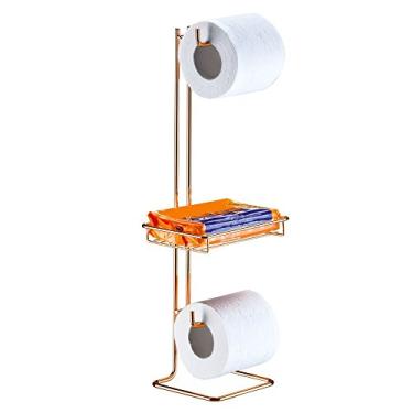 Imagem de Papeleira de Chão com Porta Objeto Future Rose Gold