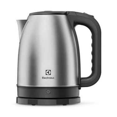 Imagem de Chaleira Efficient 1,8 Litro 1200W 127V - Electrolux, Preto e Prata, 1