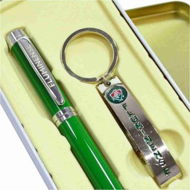 Imagem de Jg Com Caneta Roller Ball E Chaveiro Abridor De Garrafas - Fluminense 