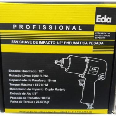 Imagem de Chave de Impacto Pneumática 1/2" - EDA