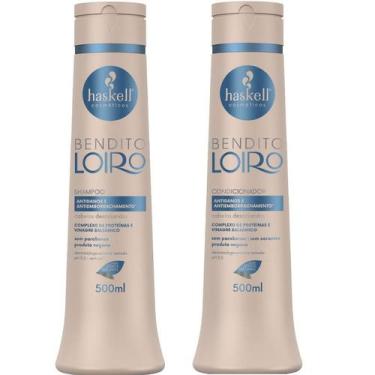 Imagem de Kit Haskell Bendito Loiro Shampoo 500ML + 1 Condicionador 500ML
