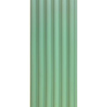 Imagem de Painel Ripado Cor: Verde Chá de uso Interno em WPC Moon 2,90m x 14cm (