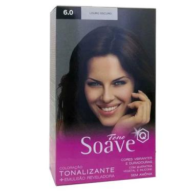 Imagem de Coloração Tonalizante Tono 6.0 Louro Escuro - Soave Capelli