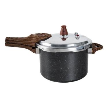 Imagem de Panela de Pressão Antiaderente Cerâmica Cooktop Fogão Indução Brinox 4