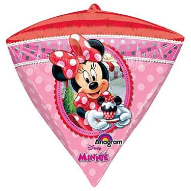 Imagem de Anagram Balão de alumínio Minnie Mouse Diamondz, 43 cm, multicolorido