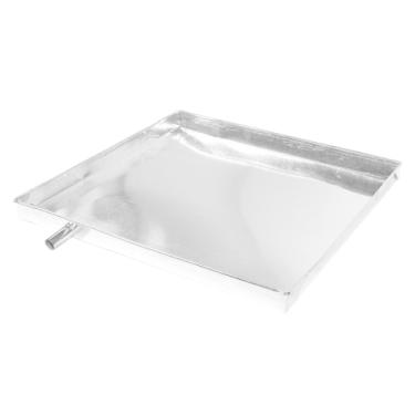 Imagem de DOITOOL Bandeja de Gotejamento para Ar Condicionado, Bandeja Coletora de Água, Prata, Ferro e Plástico, 44 x 40 cm, Acessório para Ar Condicionado