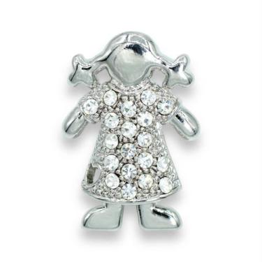Imagem de Broche Menino ou Menina Strass BRG1111 - Akasaki, Menina