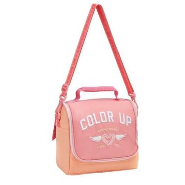 Imagem de Lancheira Térmica Escolar Feminina ColorUp - Seanite, Rosa