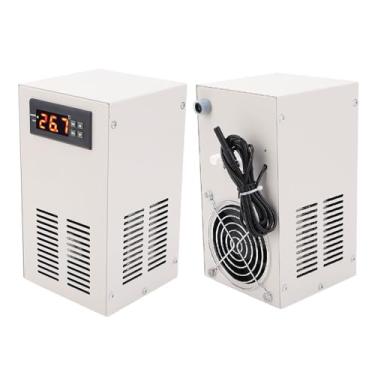 Imagem de Resfriador de Aquário Elétrico de Refrigeração Eletrônica Semicondutor 70W Power Digital Cooler para Tanque de Peixes de 20L -55 a 120 ℃ Suporte para APP Tanque de água Salgada