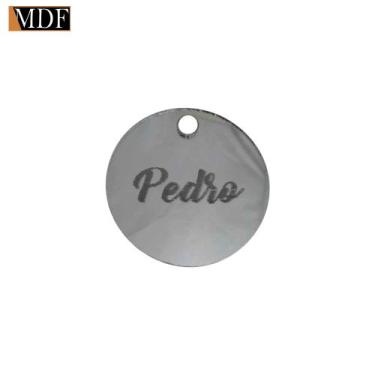 Imagem de Chaveiro Personalizado em Acrilico 4cm Brinde Logo Diversas Cores - AT