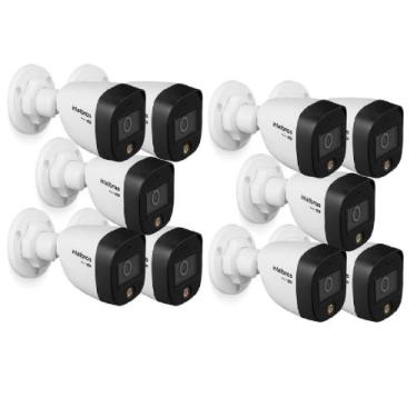 Imagem de Kit 10 Câmeras Intelbras VHD 1220 B Full Color Alta Definição Full HD 