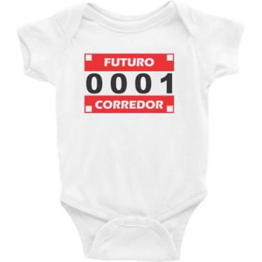 Imagem de Body Bebê Infantil Futuro Corredor MOD2- TAMANHO P - IDEIA INCRÍVEL