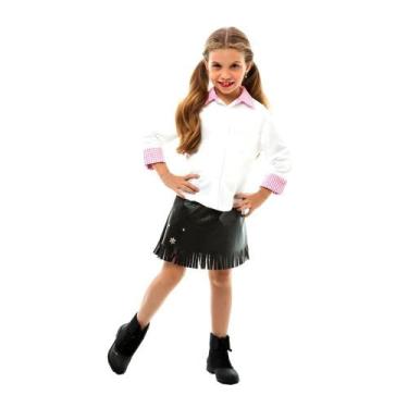 Imagem de Camisa Country Junina Infantil Feminina - Jade Fashion, N°12 LILÁS