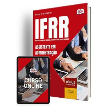 Imagem de Apostila IFRR 2024 - Assistente em Administração