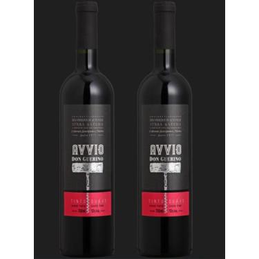 Imagem de Kit 2 Un Vinho Don Guerino Avvio Tinto Suave 750 ml