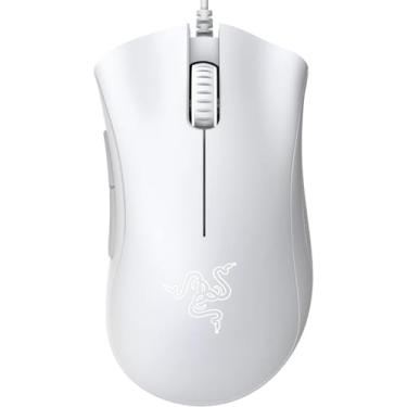 Imagem de Mouse gamer DeathAdder Essential, sensor óptico de 6400 DPI, Mercury White