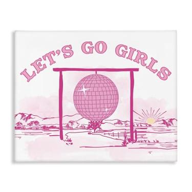 Imagem de Stupell Industries Go Girls Western Disco Canvas Wall Art Design por Daniela Santiago, 20 x 16