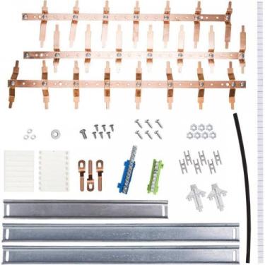 Imagem de Barramento Cemar Ii Trifasico 150A 44 Disjuntores Din 904544N
