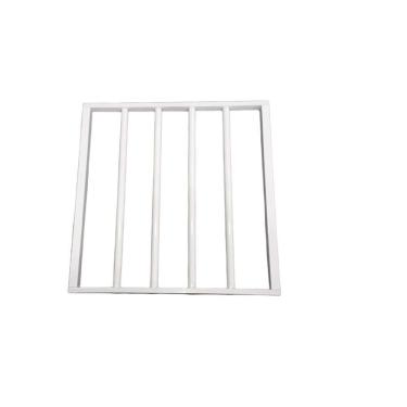 Imagem de Grade De Proteção Em Alumínio Esquadrias Brasil 60X60 Branco