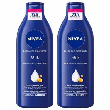 Imagem de NIVEA Loção Hidratante Milk Pele Seca a Extrasseca Kit com 2 Unidades,
