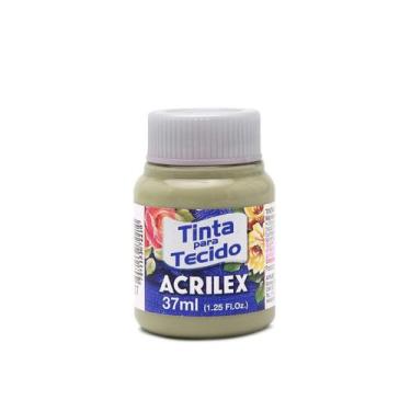 Imagem de Tinta Para Tecido Acrilex Fosca 37ml Escolha a Cor, 986 - CAQUI