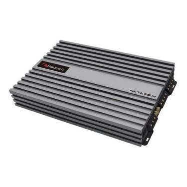 Imagem de Módulo Amplificador Nakamichi Nkta75.4 1800watts 4 Canais, Cinza
