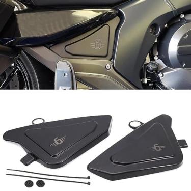 Imagem de Nova capa de painéis de spoiler frontal para motocicleta, painéis laterais de moldura de bicicleta, capas de carenagem, placas de plástico, acabamento do tanque do motor, serve para B&MW K1600B K1600