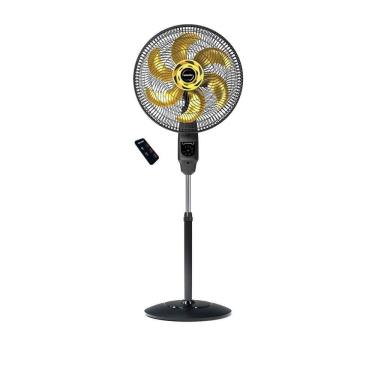 Imagem de Ventilador De Coluna Mallory Chronos 40 Cm Preto E Dourado 127V