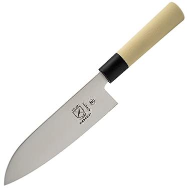 Imagem de Mercer Culinary Faca Santoku da Coleção Asiática com cabo NSF, 17 cm