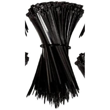 Imagem de Abraçadeira Nylon Enforca Gato 2,5X150Mm Preto Com 500 Un