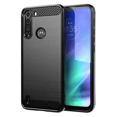 Imagem de Capa Case Motorola Moto One Fusion (XT2073) (Tela 6.5) Carbon Fiber An