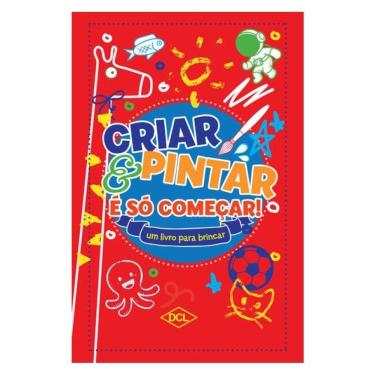Imagem de Criar E Pintar É Só Começar - Vermelho