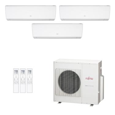 Imagem de Ar-Condicionado Multi Split Inverter Fujitsu 27.000 (3x Evap HW 9.000) Quente/Frio 220V