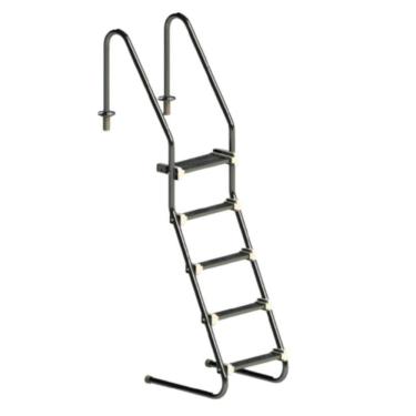 Imagem de Escada 1 1/2 POL com 5 Degraus em Inox Comfort Home 024414 SODRAMAR