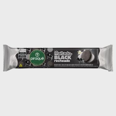 Imagem de Biscoito Piraquê Leite Maltado Black Recheio Baunilha 85g