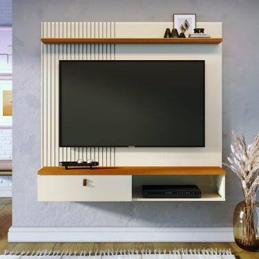 Imagem de Bancada Suspensa Íris Cinamomo Off White Madetec