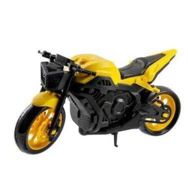 Imagem de Brinquedo Infantil Moto Esportiva KMOTO 1600S AMARELO - NIPO CENTER