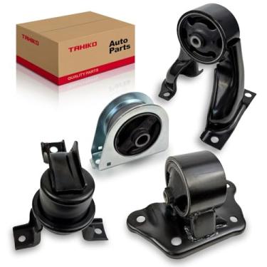 Imagem de TAHIKO Conjunto De Montagem Motor E Transmissão 4Pc Compatível Com Mitsubishi Lancer 2.0L 2002 2003 2004 2005 2006 2007 Automática Para A6647 A4606 A4617 A4641 9188 9