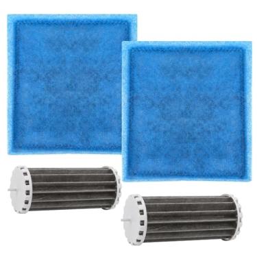 Imagem de Trdzi Kit de filtro de aquário para filtro de energia Marineland Penguin 200 350 - Biowheel de aquário com cartucho tamanho rito