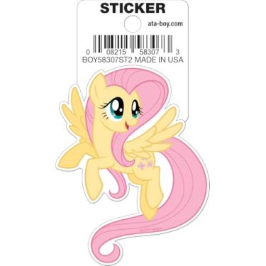 Imagem de Ata-Boy Adesivo de vinil My Little Pony Friendship is Magic Fluttershy 7,6 cm