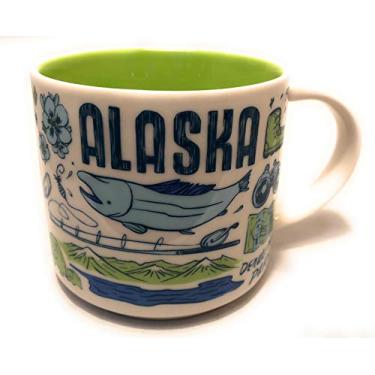 Imagem de Caneca de café Starbucks ALASKA Been There Series Across the Globe Collection 400 ml