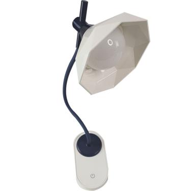 Imagem de Luminaria De Mesa Com Garra Touch Articulavel Led 3 Cores