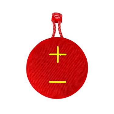 Imagem de Caixa de Som Bluetooth 5.2 À Prova d’Água - 8W, Entrada USB, SD, P2, Bateria 6h, TWS, Speaker Compacto e Portátil, Alta Potência e Som Claro (Vermelha)