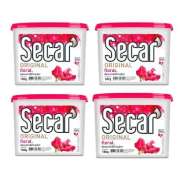 Imagem de 4 Antimofo Antiumidade Secar 180g Guarda Roupas Armários Balcão Pia Mu