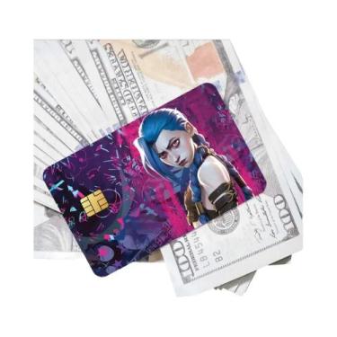 Imagem de Adesivos De Cartão Arcane Jinx De Desenho Animado À Prova D'água Anti-