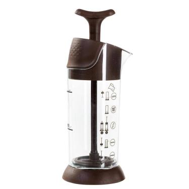 Imagem de Espumador Cremeira Aerador De Leite Pressca 200Ml Marrom