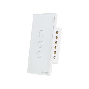 Imagem de Interruptor smart wi-fi touch 3 ews 1003 branco - Intelbras
