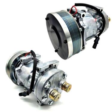 Imagem de Compressor De Ar 7H15 Maquina Colheitadeira Case 8800/8810 - KLASSE AU