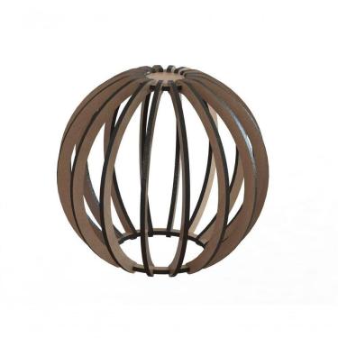 Imagem de Luminária Teto Tipo Pendente Jabulani Mdf - Completa Cor: Mdf Cru